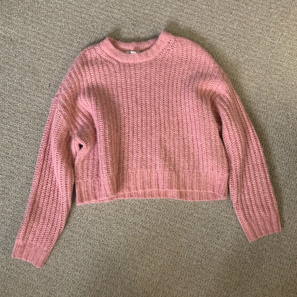 American Eagle Knit Boxy Sweater